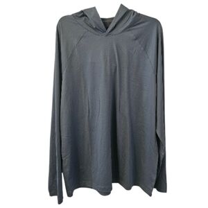 Blue GAP Men's Long Sleeve Active Hooded Top